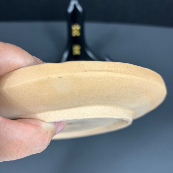 Mud Pie Snowman Cookie Plate 6.25"‎ Ceramic White - Picture 3 of 9